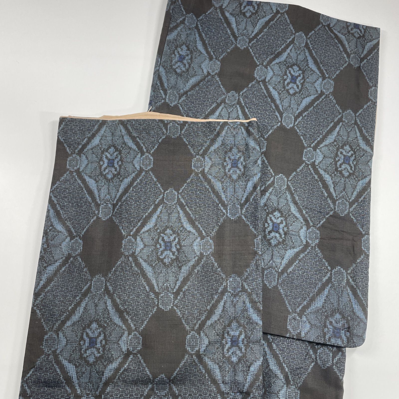 アンティーク紬 大島紬など 5枚 正絹 着物まとめ売り 同梱購入歓迎