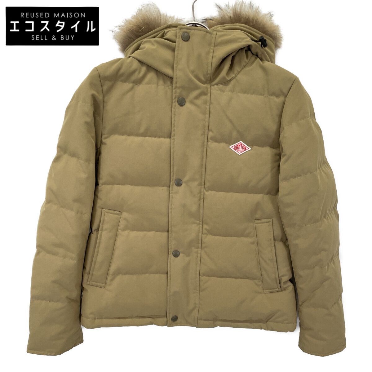 DANTON ダントン JD-8931 LAS ﾍﾞｰｼﾞｭ ﾌｧｰ付き ｷﾙﾄﾀﾞｳﾝｼﾞｬｹｯﾄ ストア 36