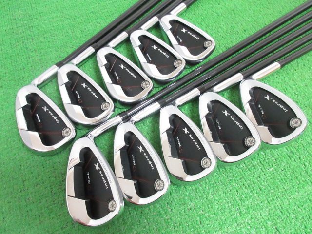 値下げ ヤマハ インプレスＸＤ ブラック アイアンセット ヤマハ インプレスX Dブラック アイアンセット 10本 #3-Sw DX-508i(SR