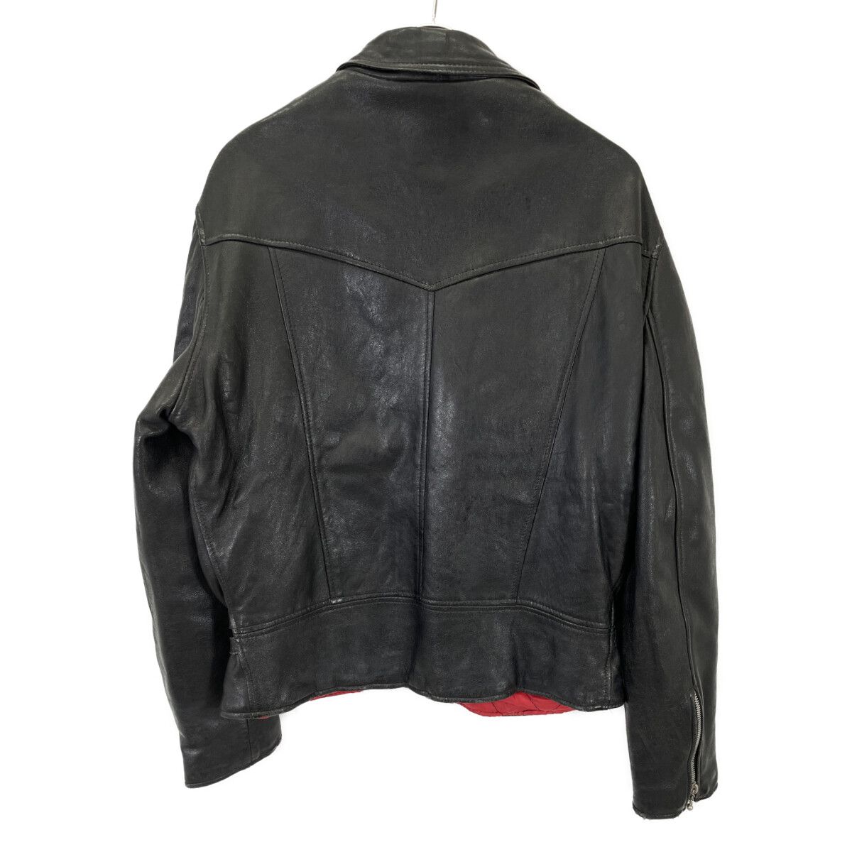 666 666トリプルシックス ﾌﾞﾗｯｸ 死神ﾀｸﾞ ｲﾝｸﾞﾗﾝﾄﾞ製 ﾀﾞﾌﾞﾙﾗｲﾀﾞｰｽｼﾞｬｹｯﾄ