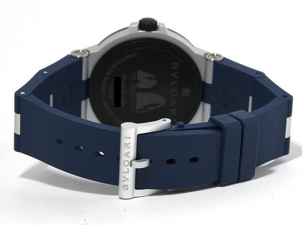  箱 ギャラ付 BVLGARI ブルガリ アルミニウム カプリ BB40ATHMS 103815 1000本 自動巻き メンズ パンツ 自動巻き時計 腕時計(アナログ)