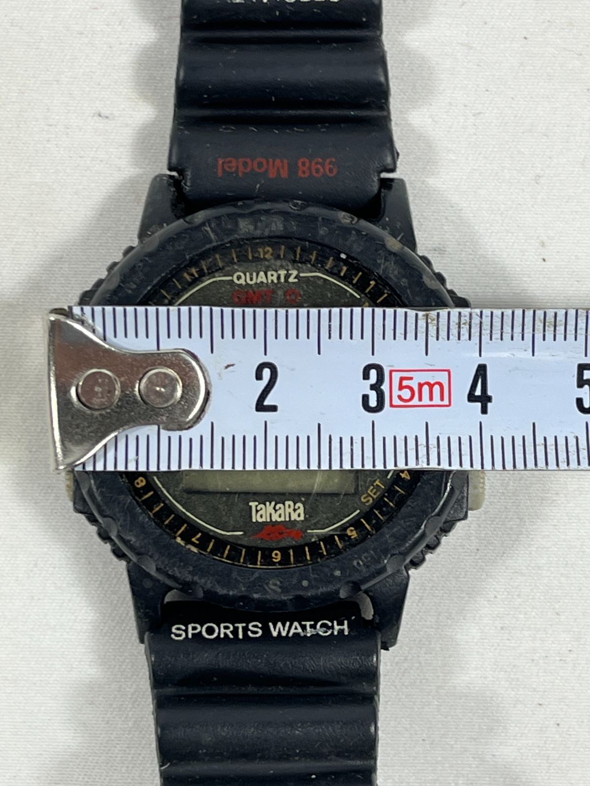 ジャンク品 TaKaRa QUARTZ 998 Model SPORTS WATCH 「純」＆「純