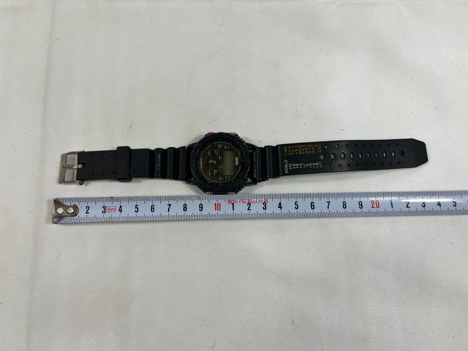 ジャンク品 TaKaRa QUARTZ 998 Model SPORTS WATCH 「純」＆「純