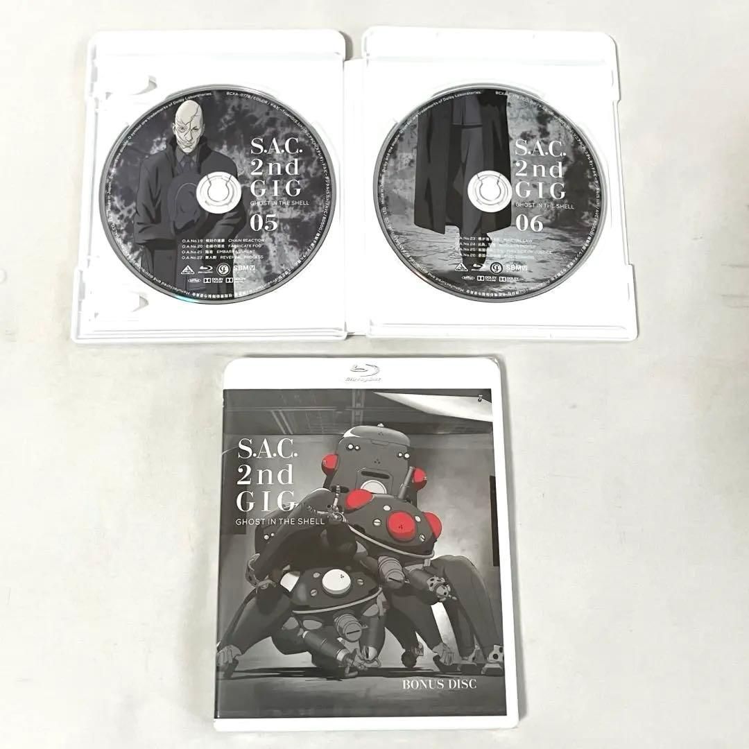美品】攻殻機動隊 S.A.C. 2nd GIG Blu-ray Disc BOX SPECIAL EDITION