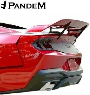 【M's】 フォード S650 マスタング (2023.5-) PANDEM リアウイング リヤウイング FRP パンデム FRP 社外 エアロ 社外 パーツ 部品 外装 新型 現行 カスタム トランク ウイング (※納期1.5-2.5ヵ月)