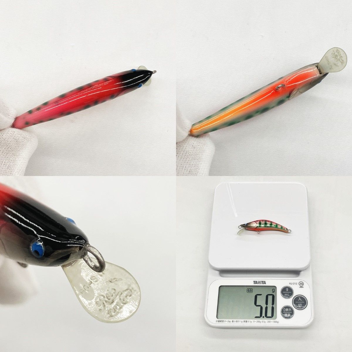  〇〇麗s LureCraft レイズルアークラフト セット 60 HS ルアー ミノー ミノー プラグ ハードルアー