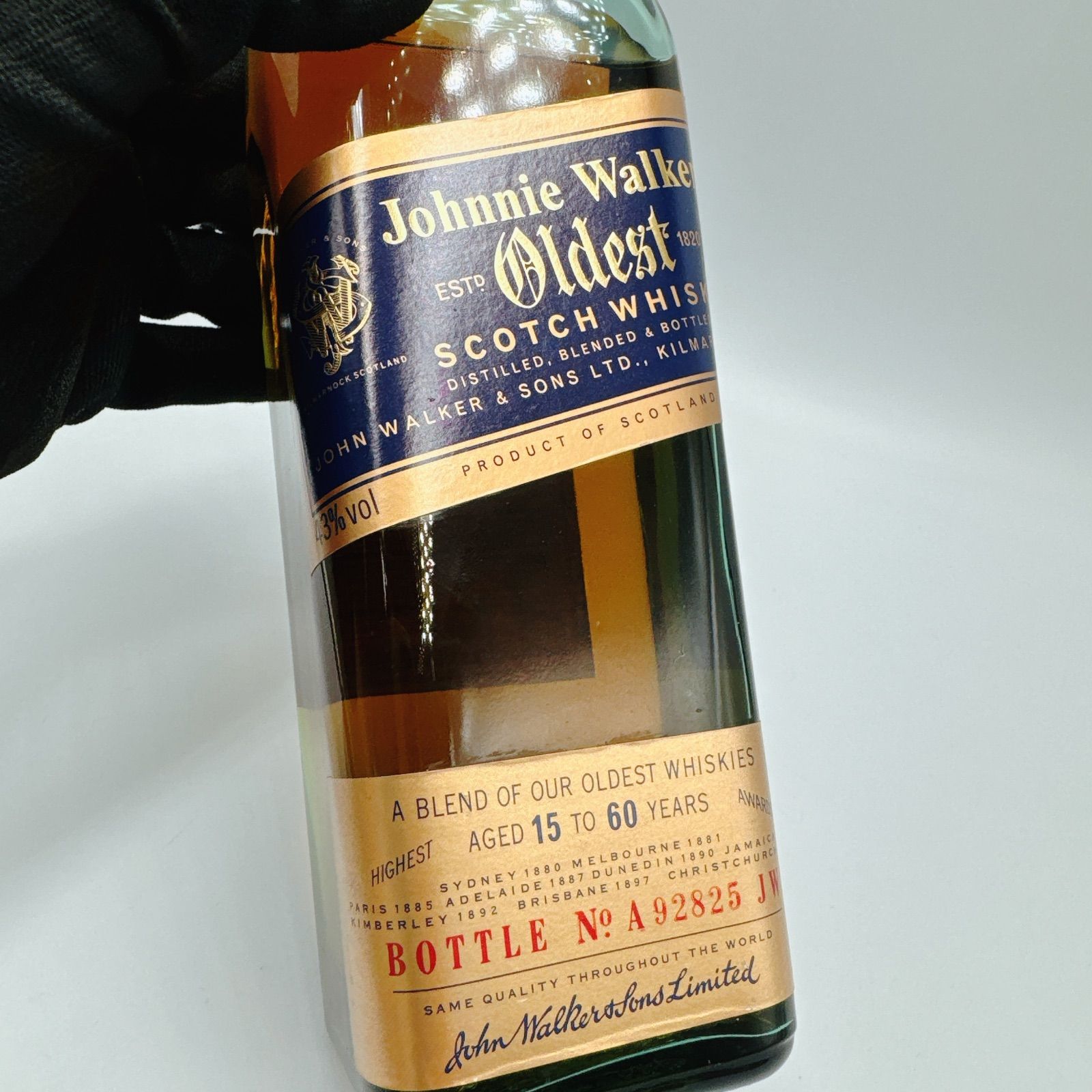未開栓】JohnnieWalker Oldest SCOTCH WHISKY 750ml 43% - メルカリ
