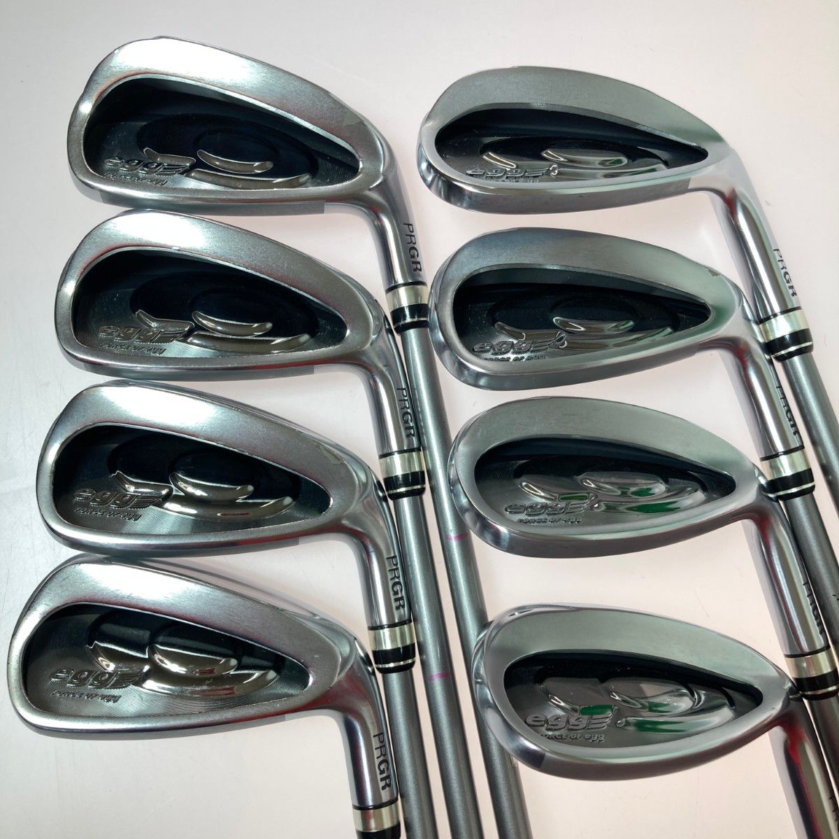 PRGR プロギア egg アイアン PC 6 9 P A AS S 8本 アイアンセット M 37 R