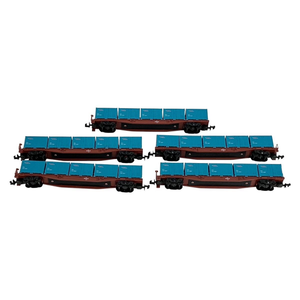 TOMIX トミックス 2737 2738 2740 国鉄貨車コキ コキフ 50000形 4両