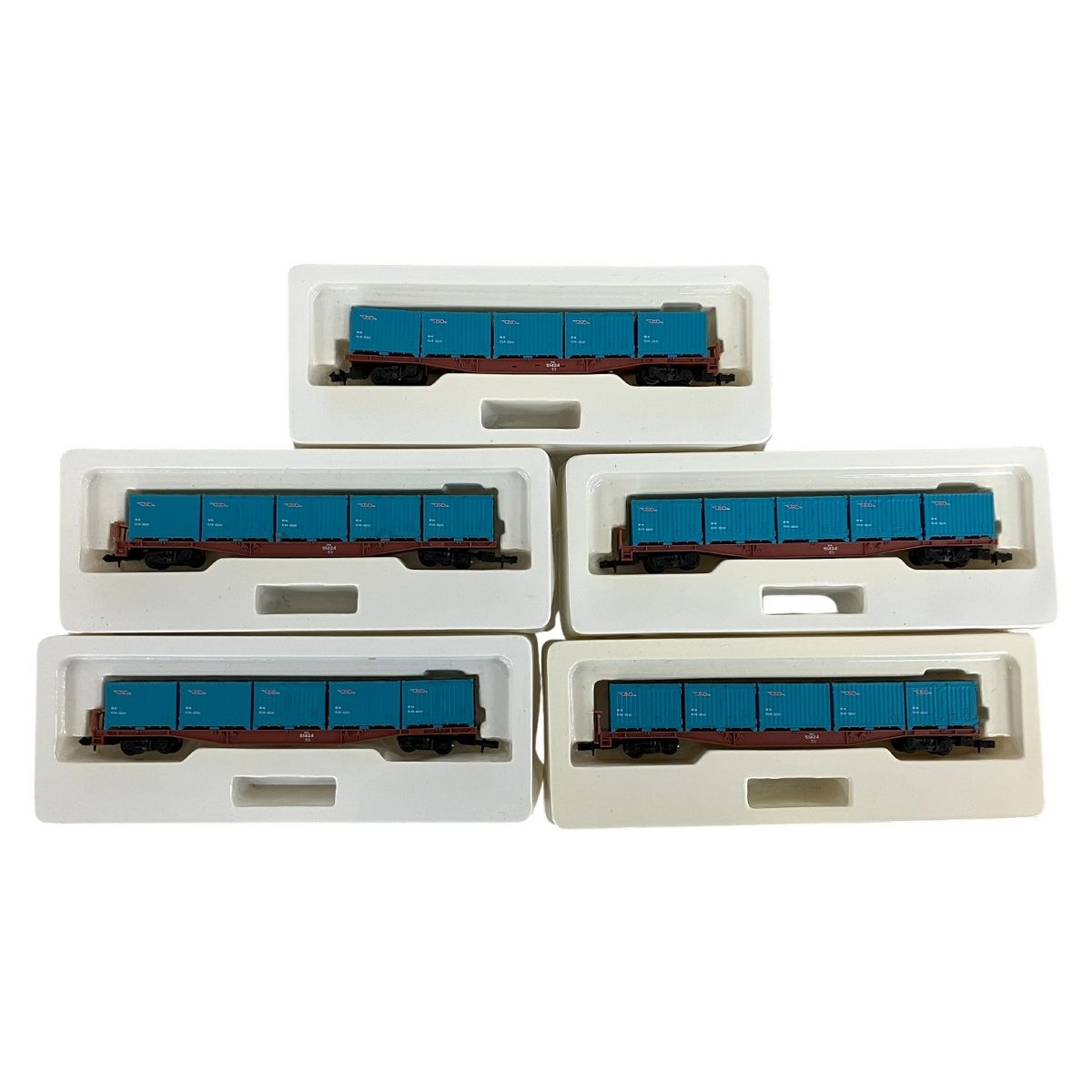 TOMIX トミックス 2737 2738 7両セット TOMIX トミックス 2737 2738 2740 国鉄貨車コキ コキフ 50000形 4両