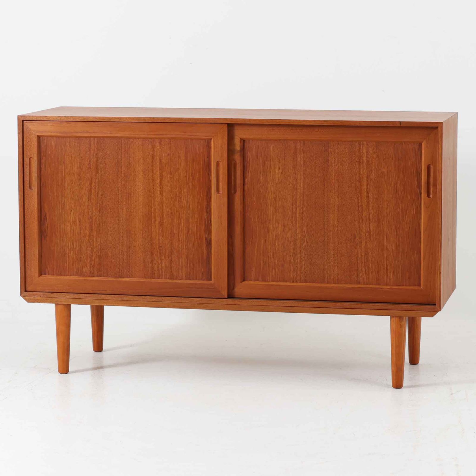 ローボード チーク 幅116cm デンマーク製 北欧ビンテージ家具 北欧家具