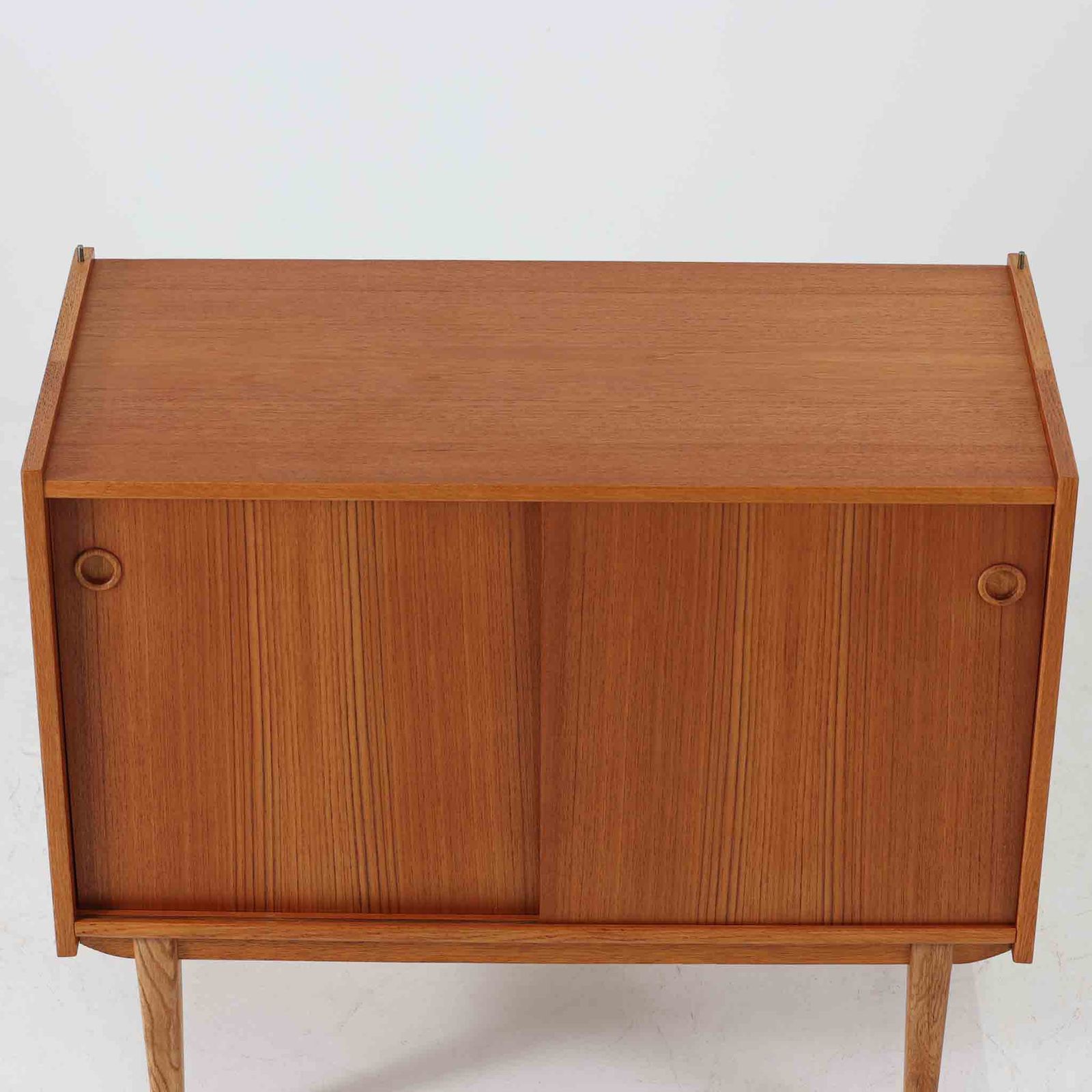 オープンシェルフ チーク×オーク 幅85cm スウェーデン製 北欧