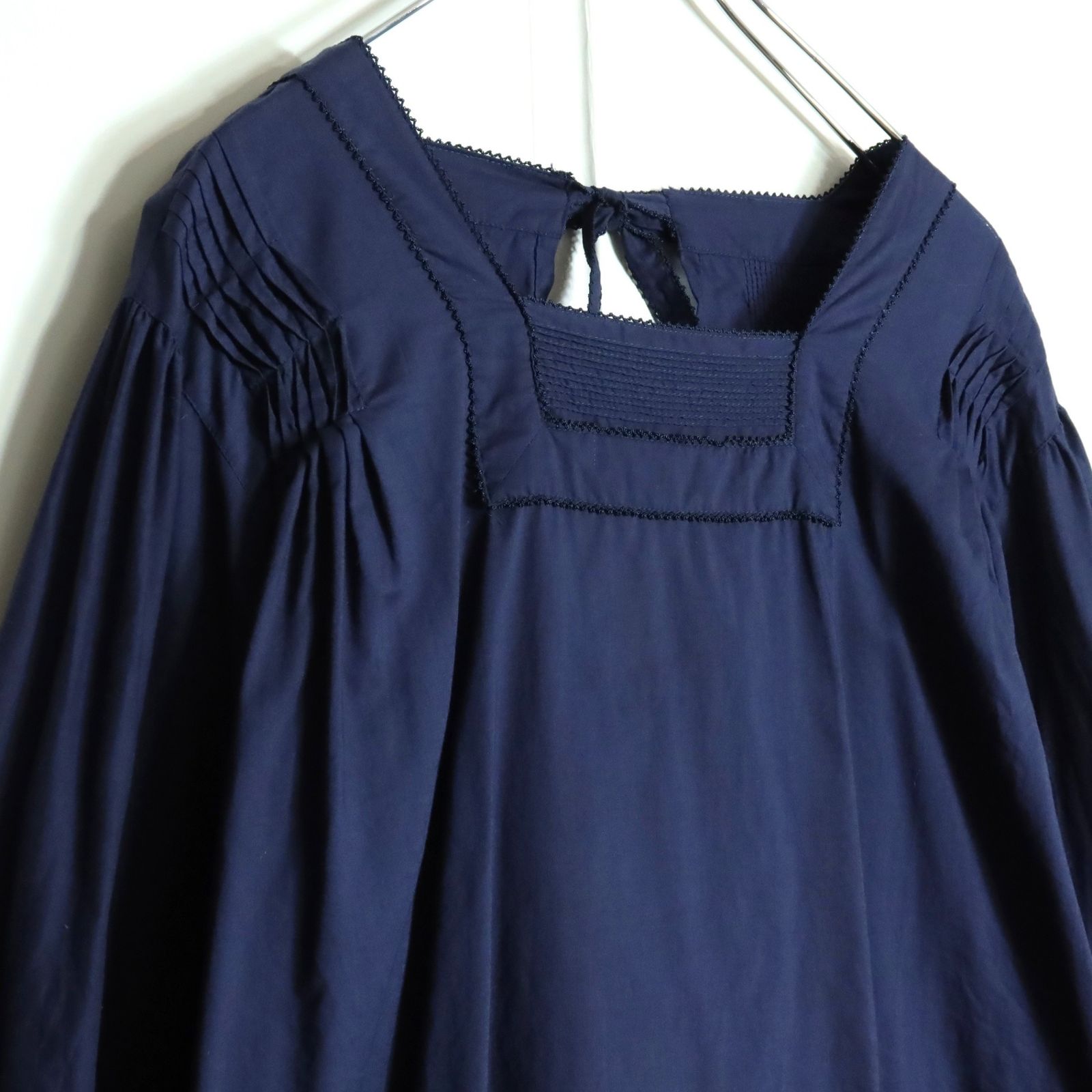 ピンクハウス☆重ね着に◎可愛い！ローンタブリエ ピンタック＆フリル