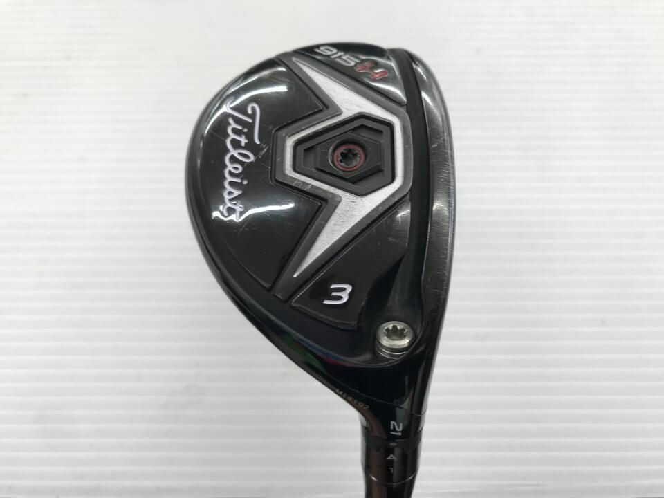 タイトリスト 915H 21度 KUROKAGE 90HY Sフレックス ユーティリティ