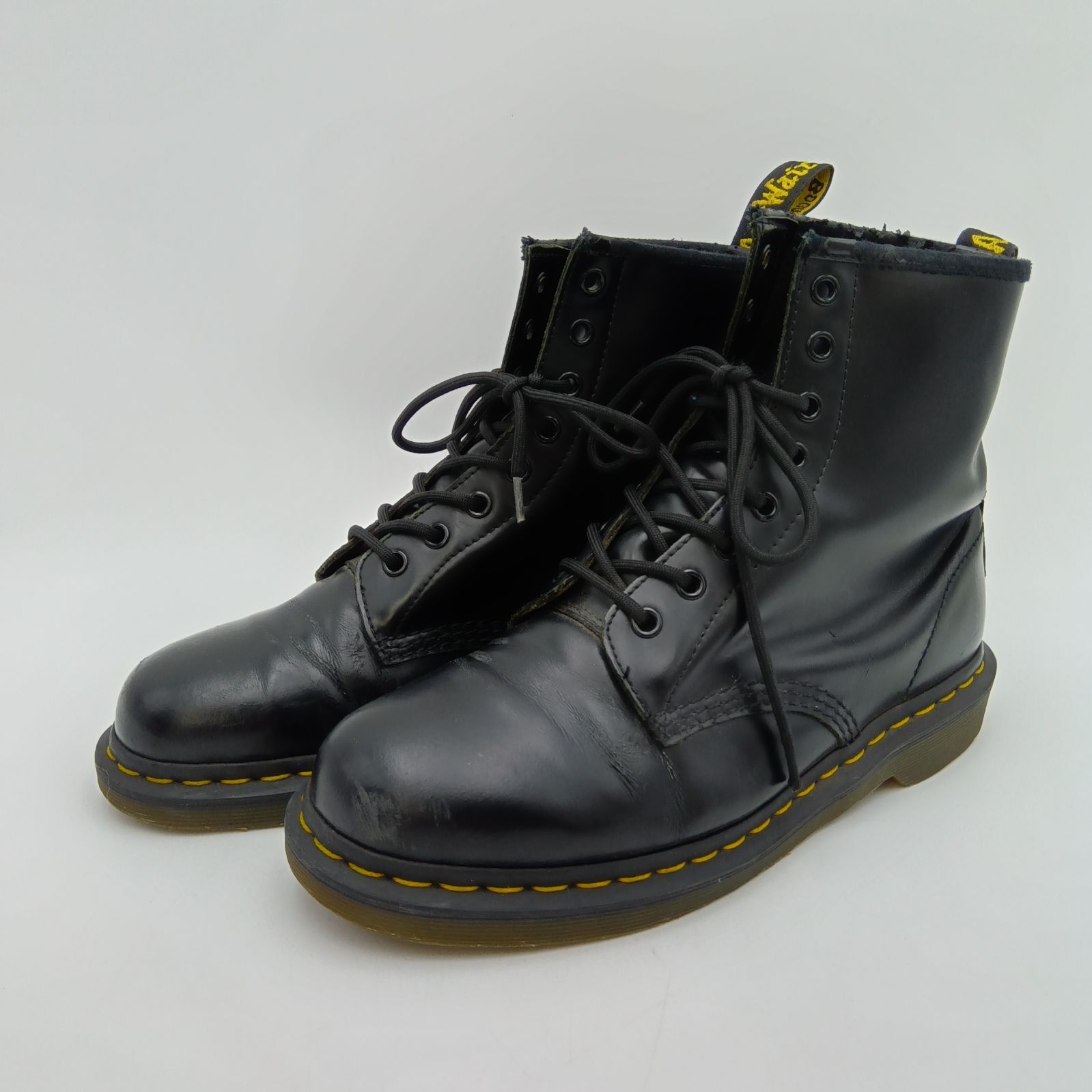 Dr. Martens ドクターマーチン ワークブーツ 8ホール 黒 ブラック メンズ US M9 / US L10 / EU 43 C-1-3