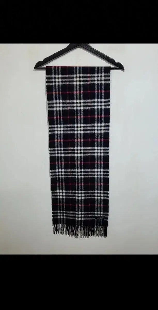 バーバリー チェック カシミア マフラー ネイビー 英国版