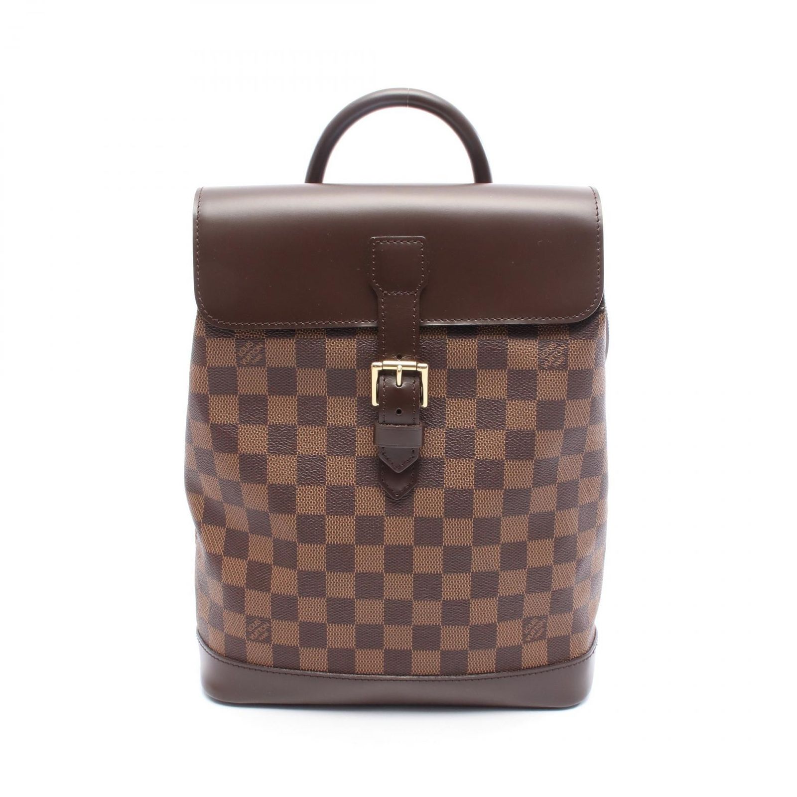 【美品】ルイヴィトン ダミエ エベヌ ソーホー リュックサック LOUIS VUITTON ルイ・ヴィトン ソーホー ダミエエベヌ リュックサック