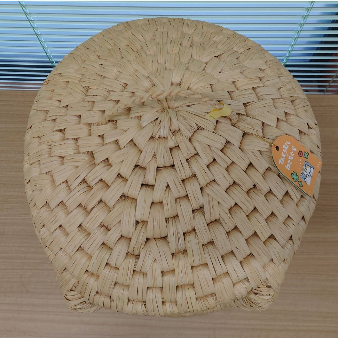 お手頃の一品】天然稲わら 猫ちぐら（ねこちぐら）手作り