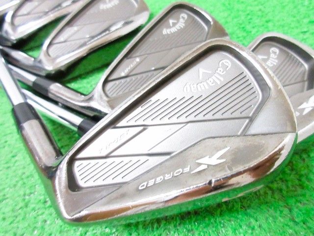キャロウェイ X FORGED STAR SMOKE アイアンセット 6本 #5-Pw モーダス