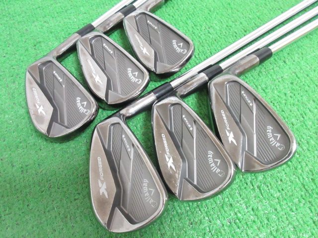 キャロウェイ X FORGED STAR SMOKE アイアンセット 6本 #5-Pw モーダス