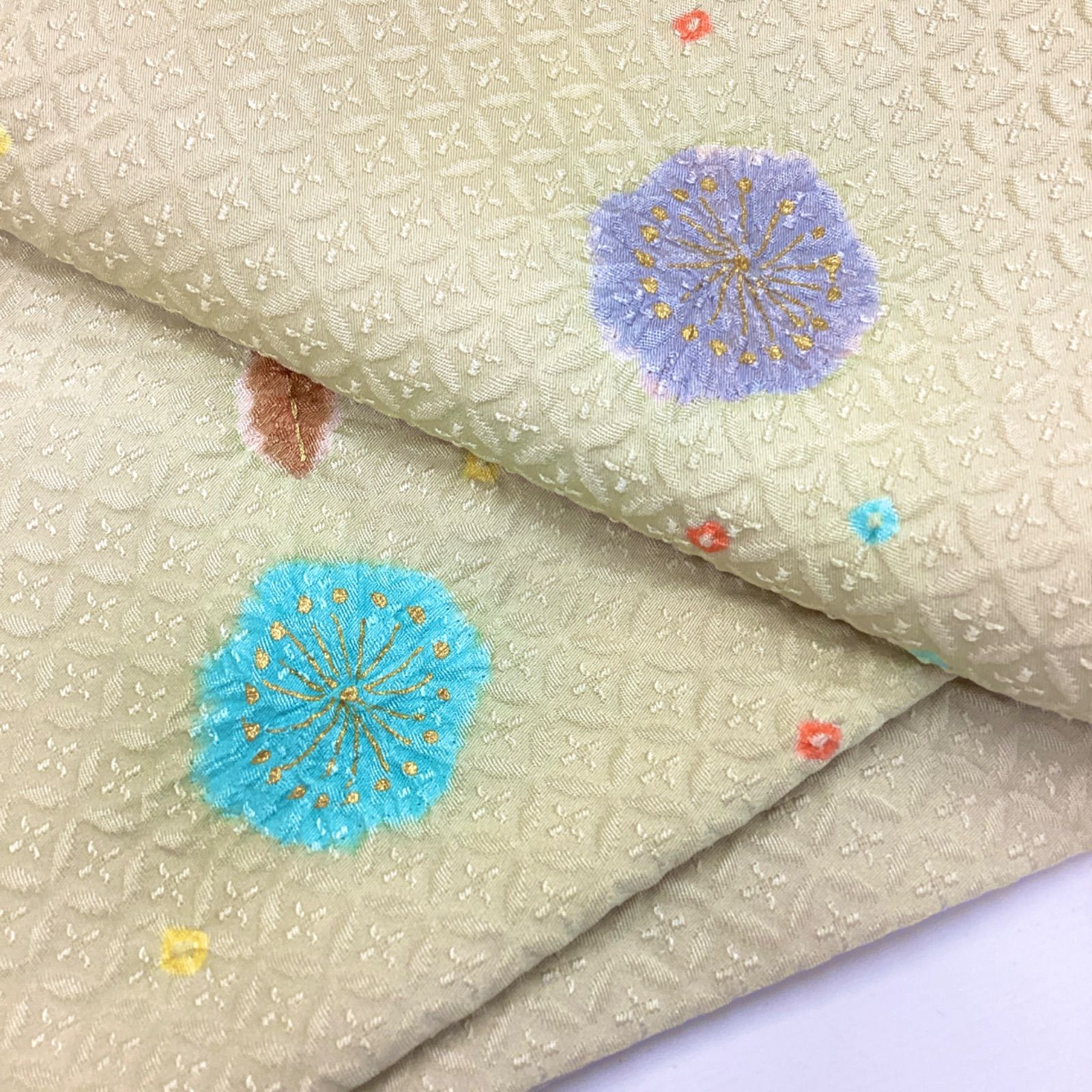 中古品 袷着物 絞り柄小紋 正絹R83 - メルカリ