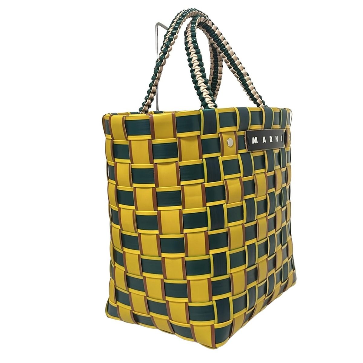 MARNI イエロー 編み込みトートバッグ MARNI(マルニ) トートバッグ