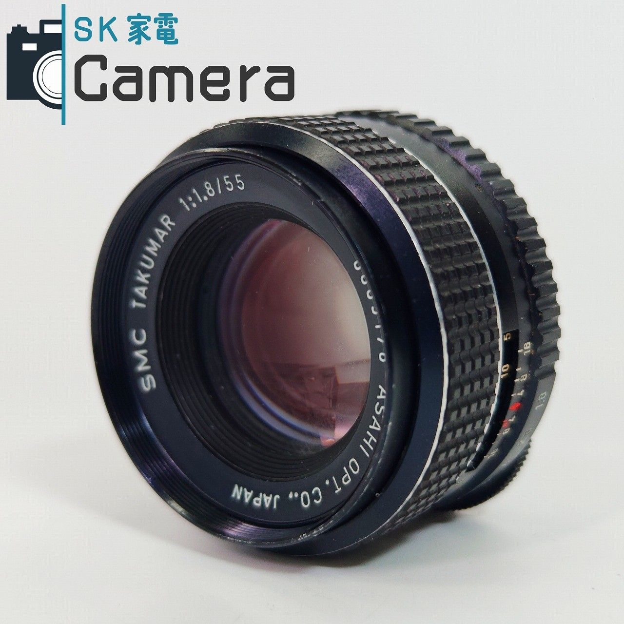 中古】 PENTAX SMC TAKUMAR 55mm F1.8 M42 ペンタックス タクマ
