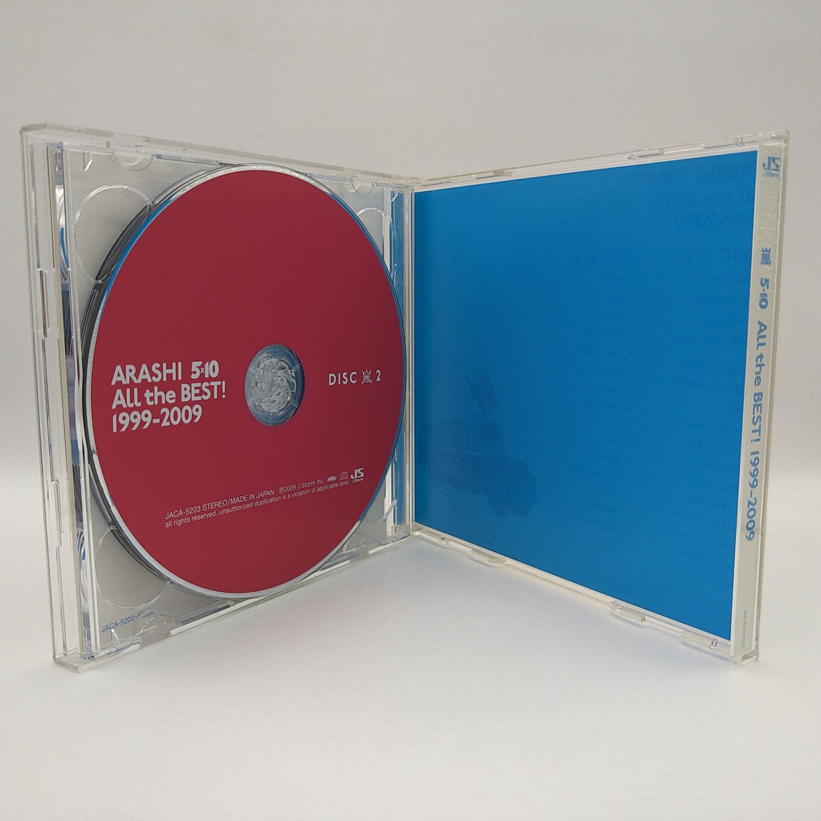ARASHI 5×10 AlltheBEST! 1999-2009 嵐 ベスト A・RA・SHI 感謝