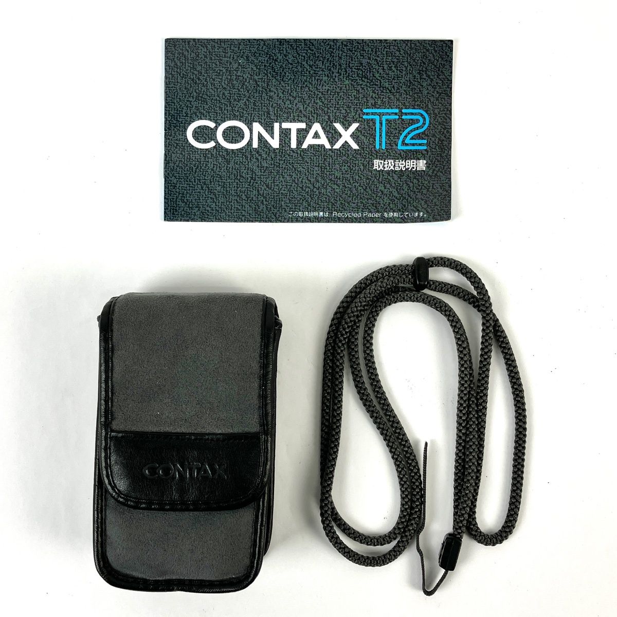 コンタックス CONTAX T2 チタンシルバー フィルム コンパクトカメラ