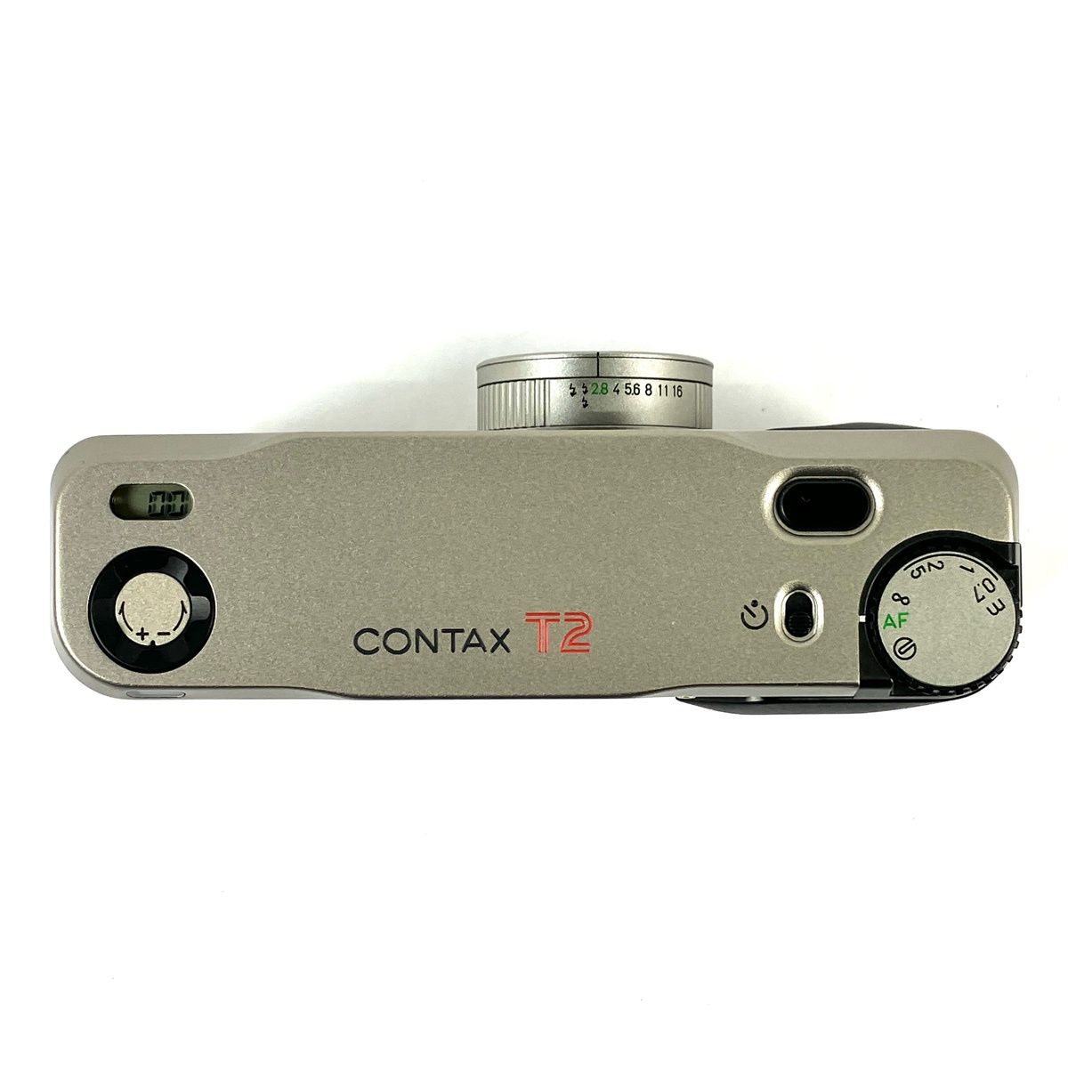 コンタックス CONTAX T2 チタンシルバー フィルム コンパクトカメラ