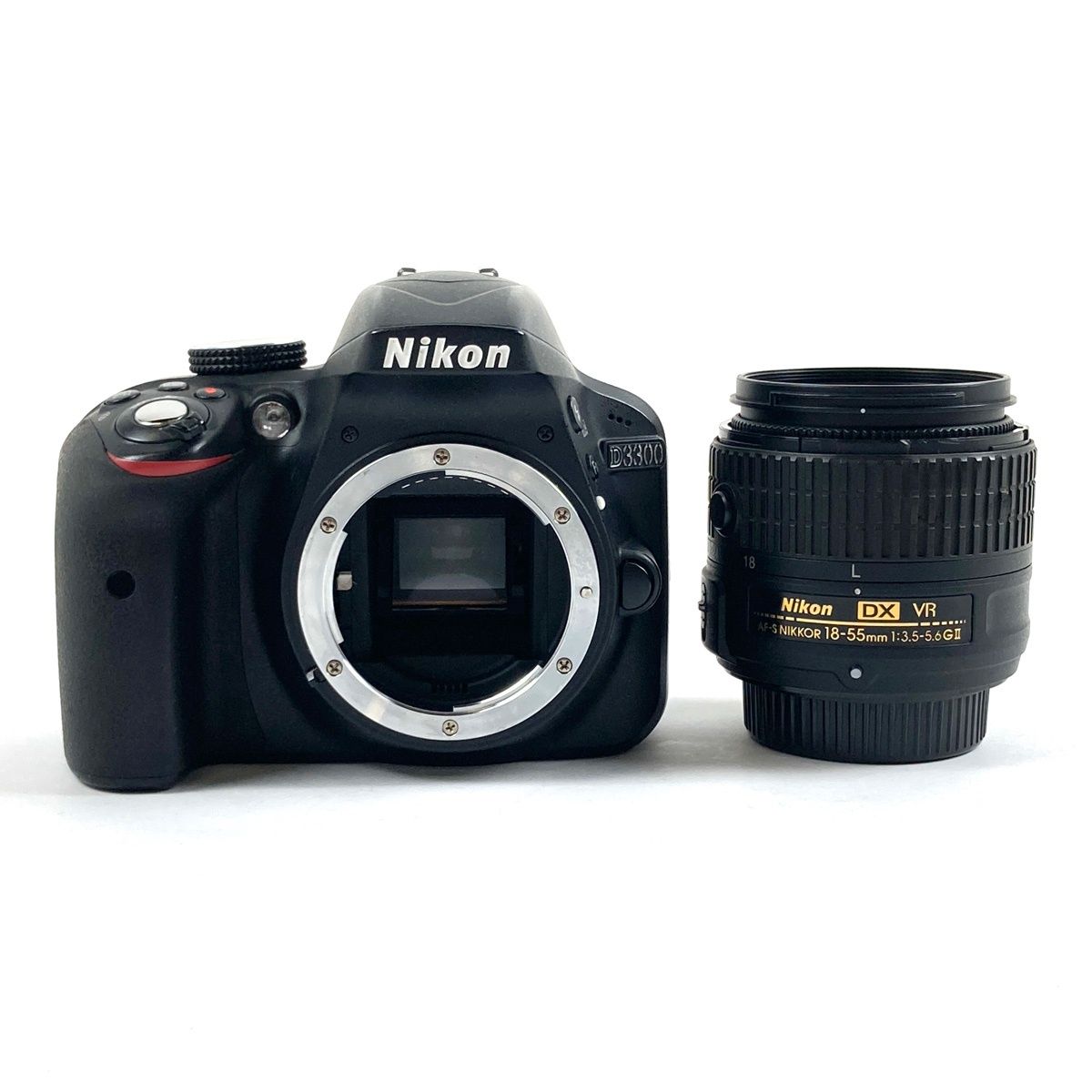 ニコン Nikon D3300 18-55 VR II レンズキット ブラック デジタル 一眼