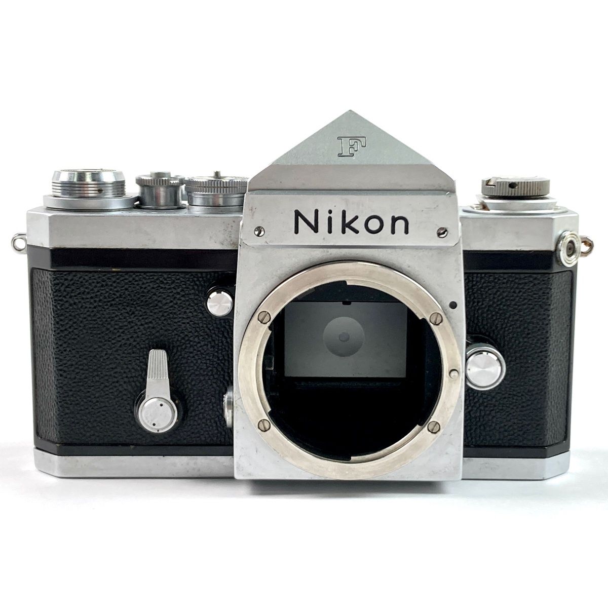 ニコン Nikon F アイレベル シルバー ボディ フィルム マニュアル