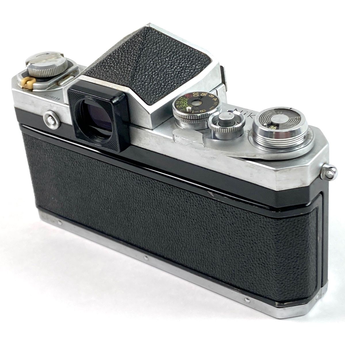 ニコン Nikon F アイレベル シルバー ボディ フィルム マニュアル