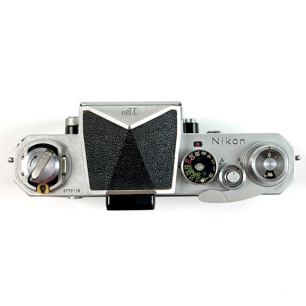 ニコン Nikon F アイレベル シルバー ボディ フィルム マニュアル