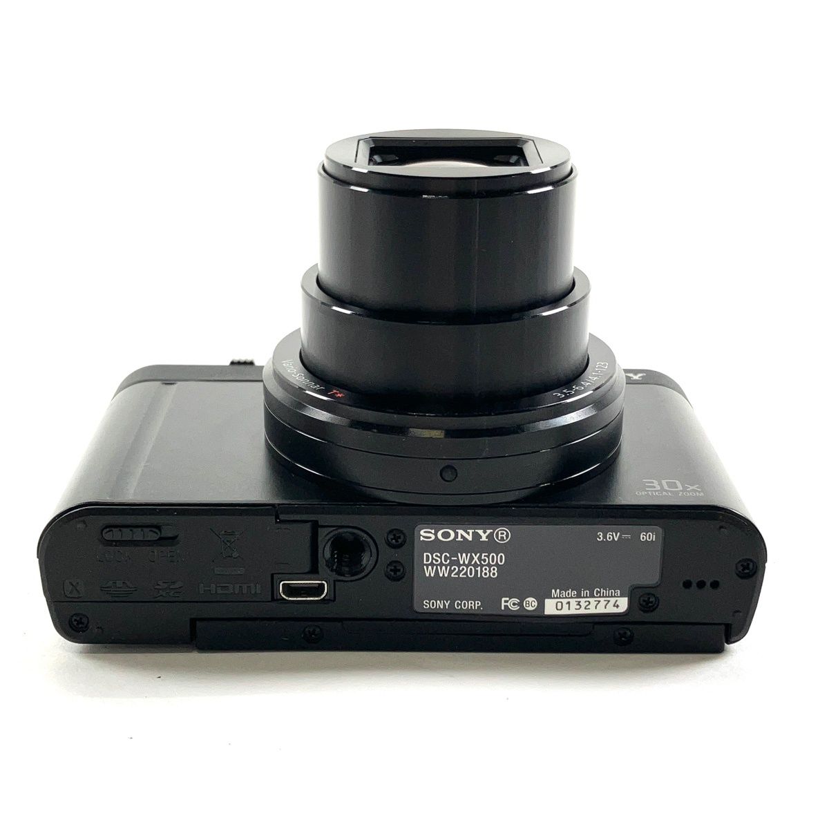 ソニー SONY DSC-WX500 ブラック コンパクトデジタルカメラ 【中古