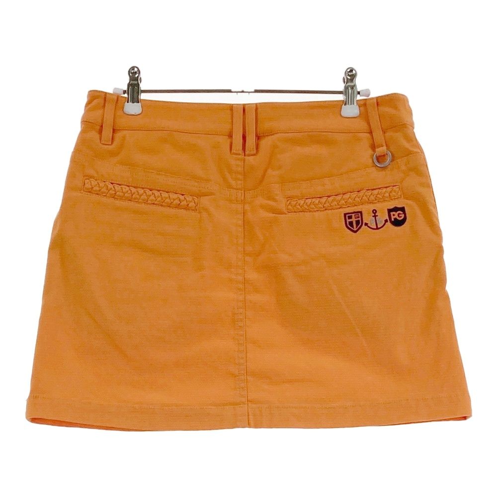サイズ 1 PEARLY GATES パーリーゲイツ ストレッチスカート オレンジ系 ゴルフウェア レディース ストスト