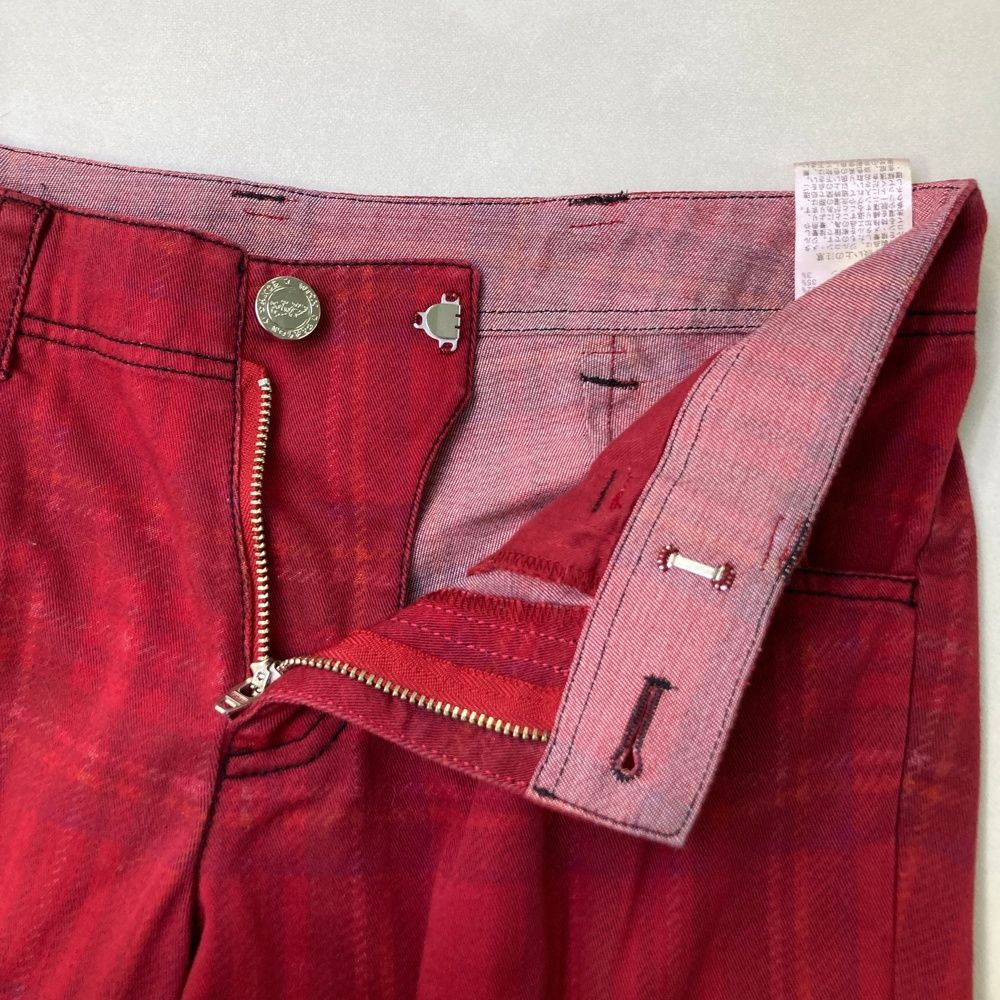 サイズ：2 DANCE WITH DRAGON ダンスウィズドラゴン パンツ チェック柄