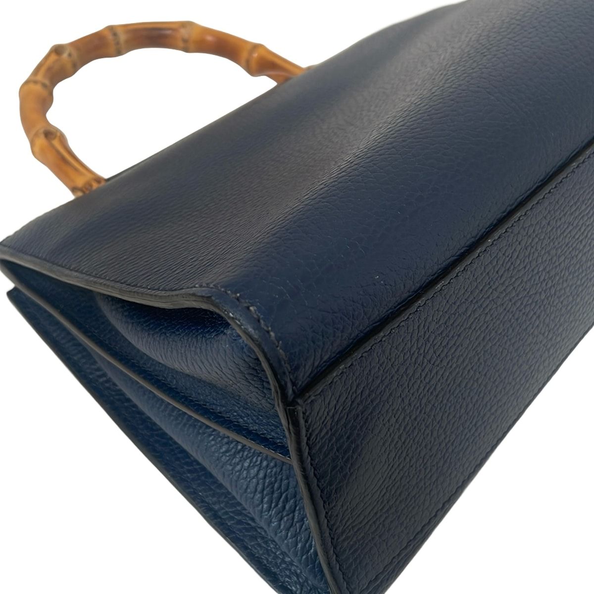 GUCCI(グッチ) ハンドバッグ ニムフェア 459076 ネイビー レザー