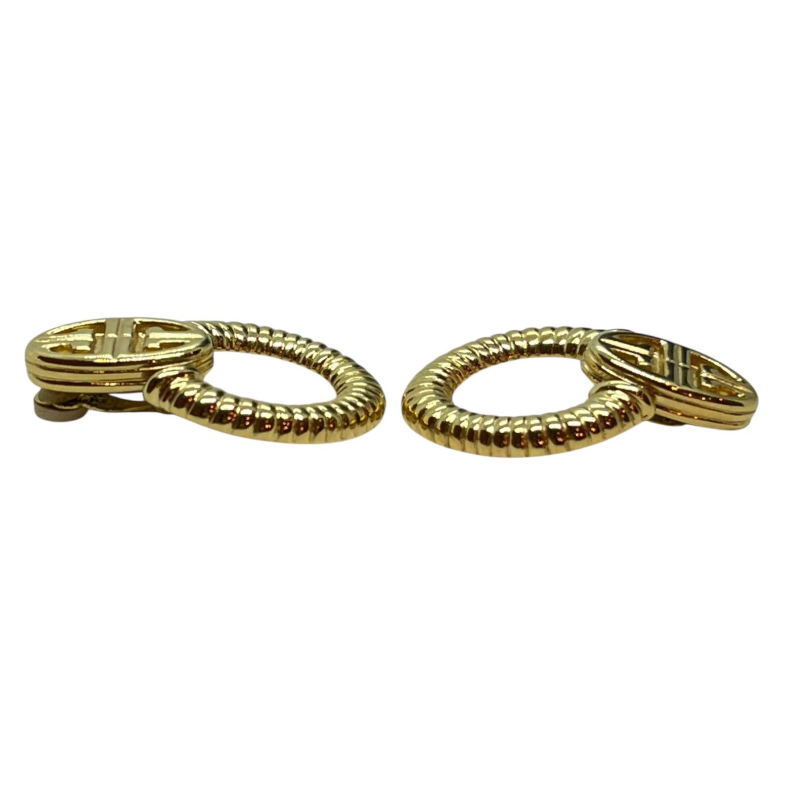 管2511-609】GIVENCHY ジバンシー ヴィンテージ クリップ式 イヤリング