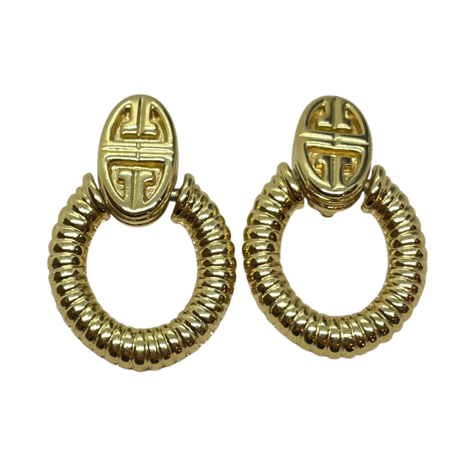 管2511-609】GIVENCHY ジバンシー ヴィンテージ クリップ式 イヤリング