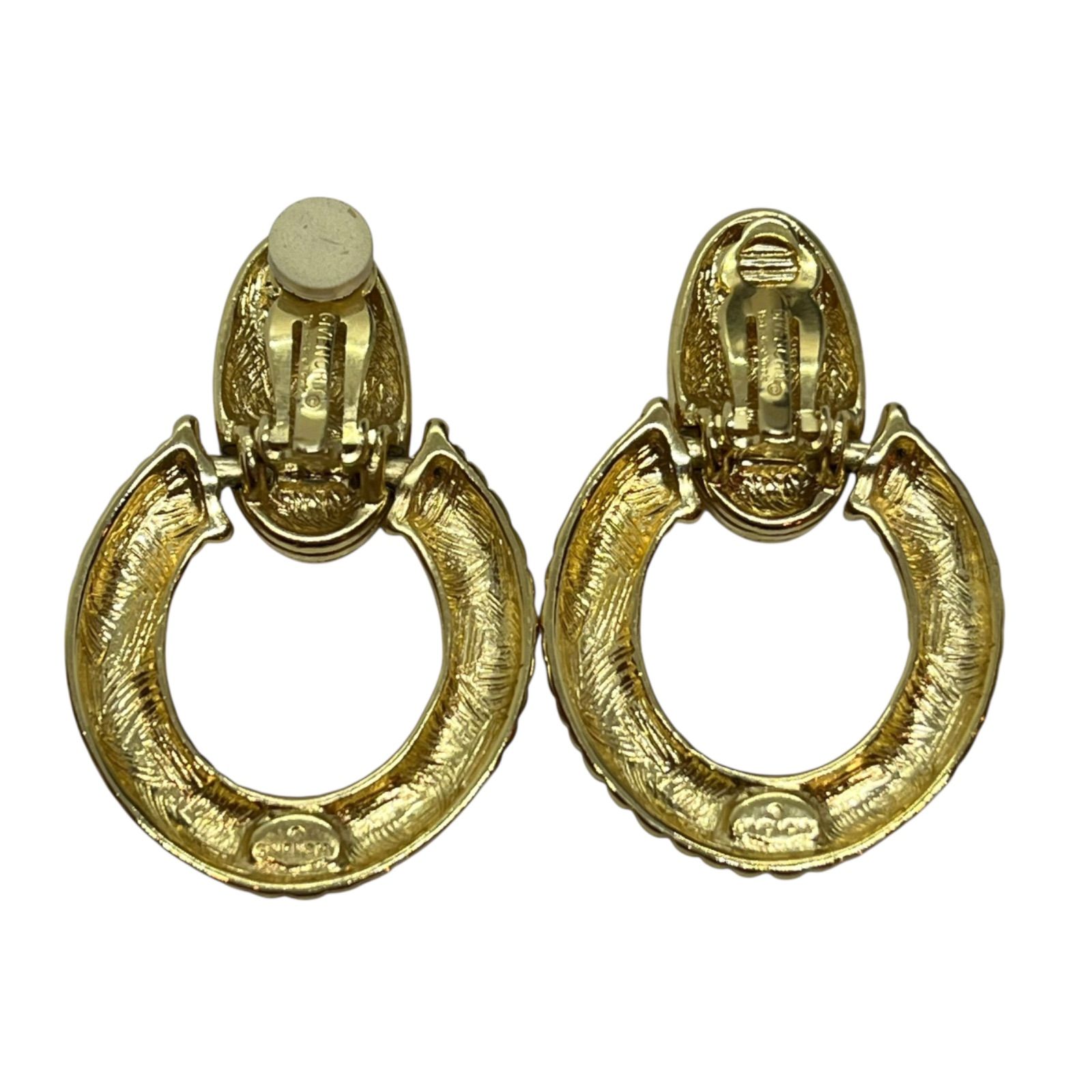 管2511-609】GIVENCHY ジバンシー ヴィンテージ クリップ式 イヤリング