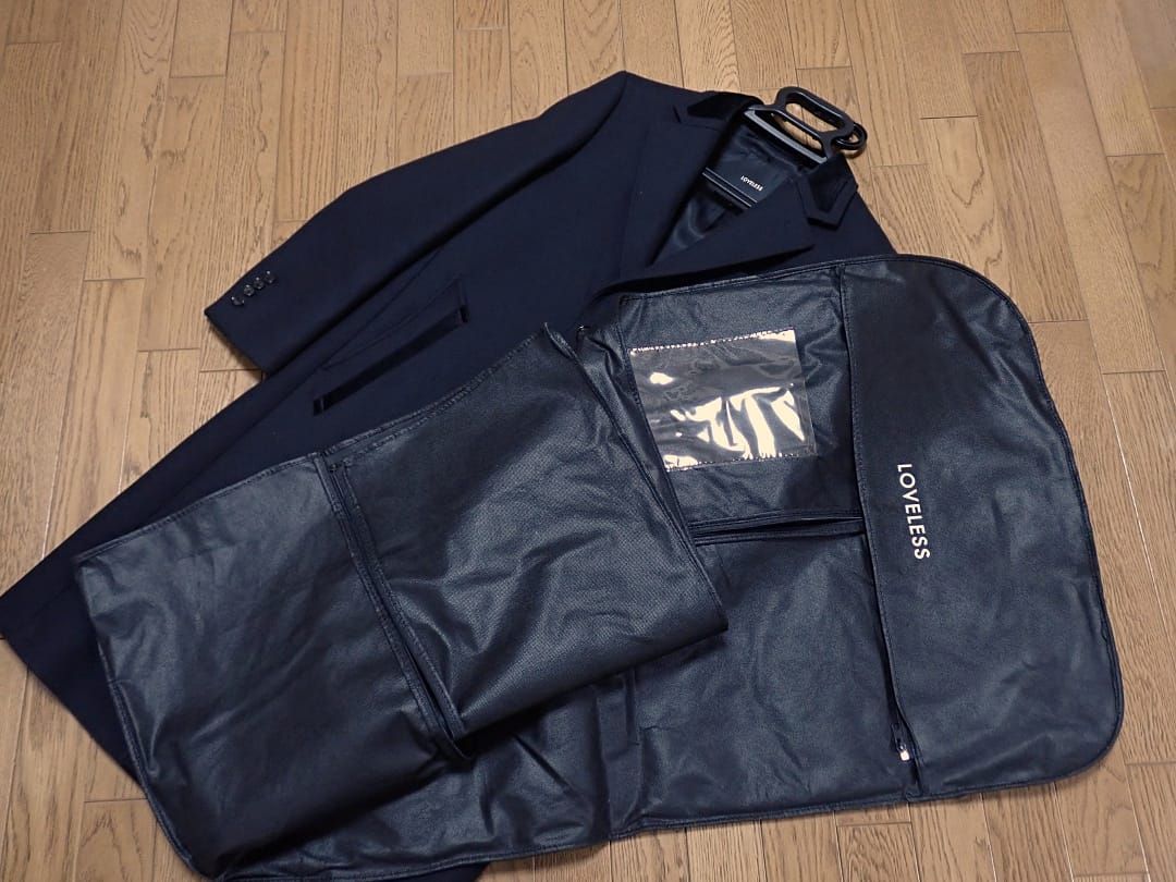 LOVELESS ラブレス チェスター メンズ ウールコート S ブラック 割引