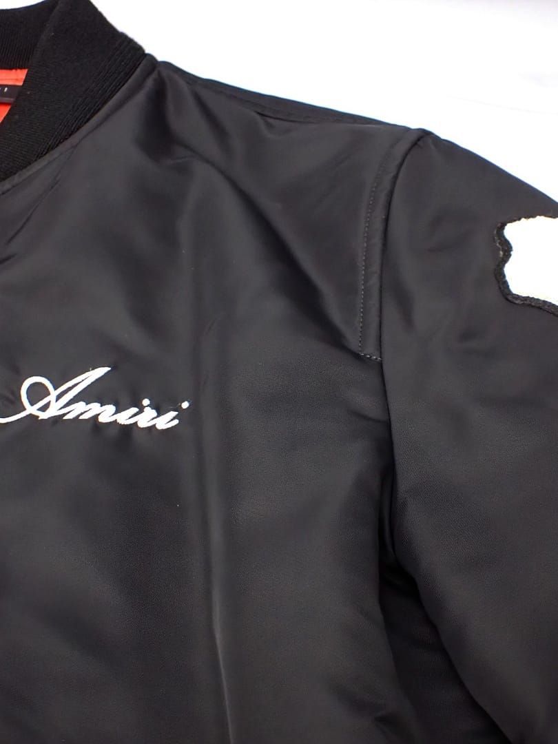 fain様専用】AMIRI アミリ ジップ ボーン ジャケット UK38（IT48