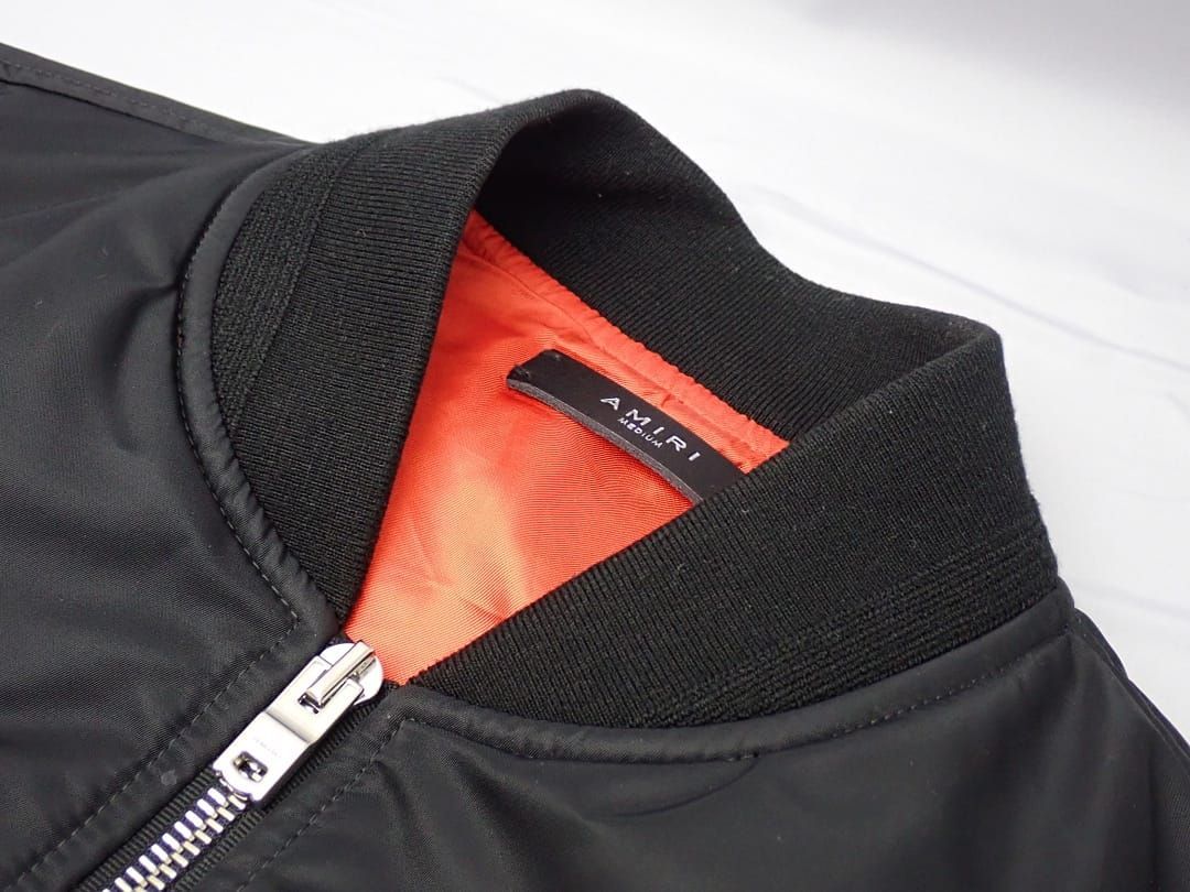 fain様専用】AMIRI アミリ ジップ ボーン ジャケット UK38（IT48