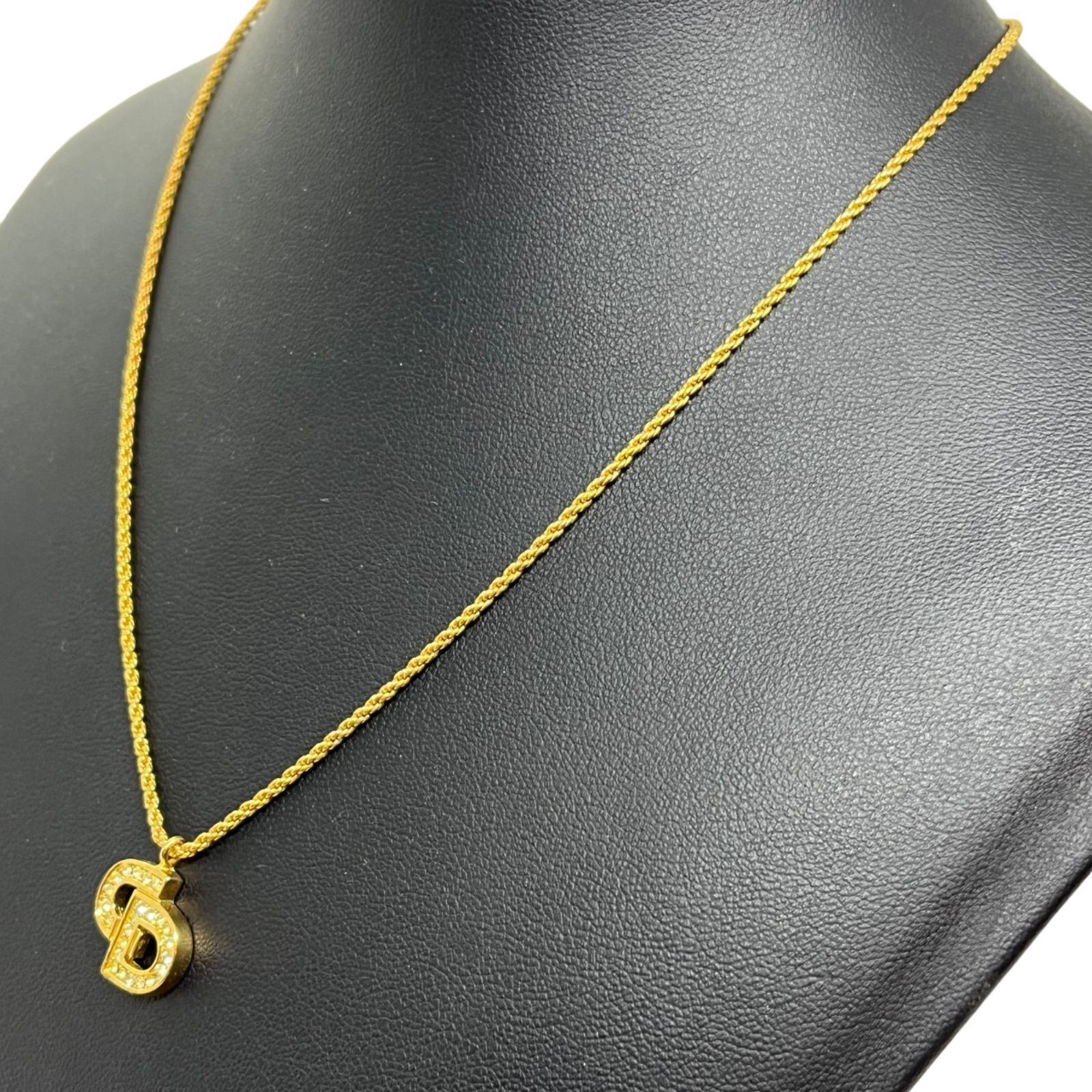 管2511-608】Christian Dior クリスチャンディオール ネックレス CD