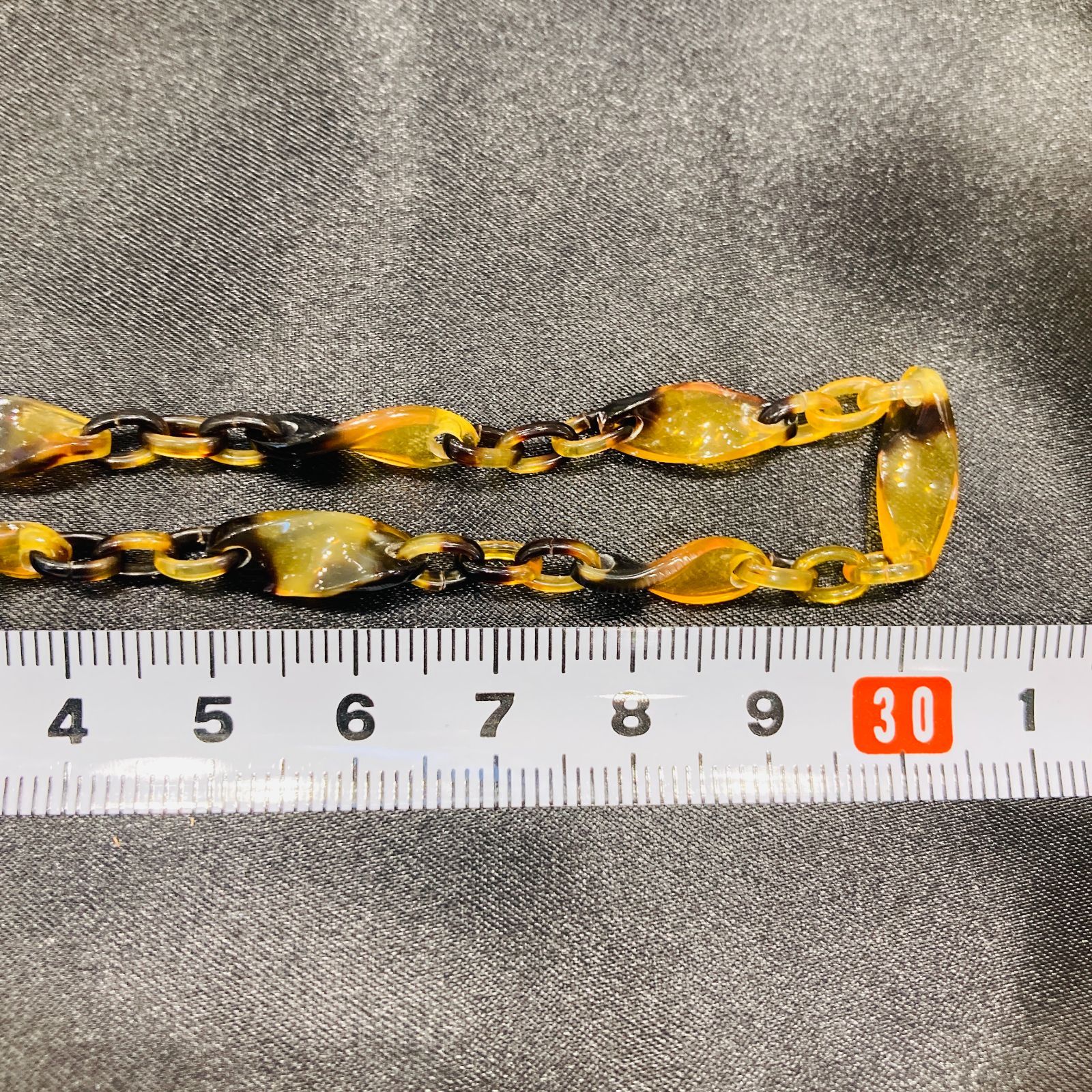 A【べっ甲】メガネチェーン 鼈甲 めがね 眼鏡 アクセサリー 長崎工芸