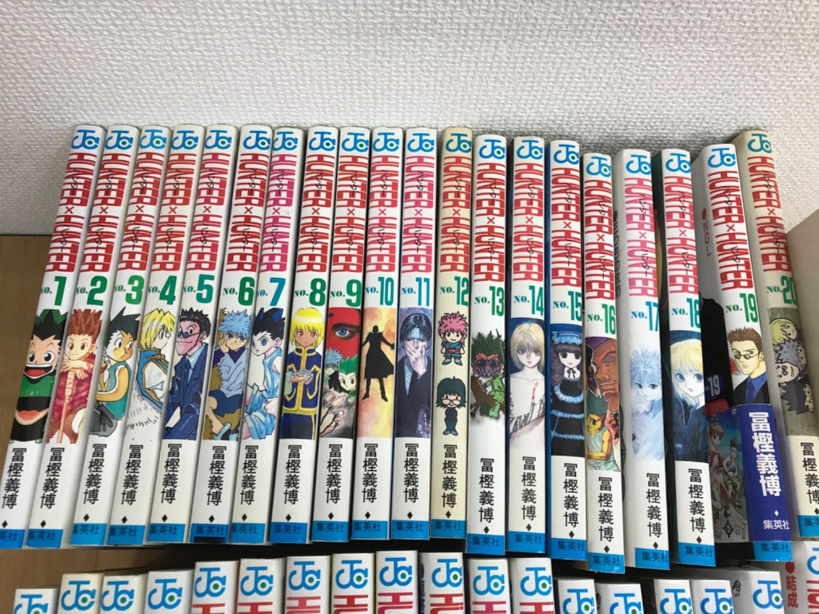 ☆【未開封3冊】ハンターハンター HUNTER×HUNTER 1~38巻 コミック全巻+