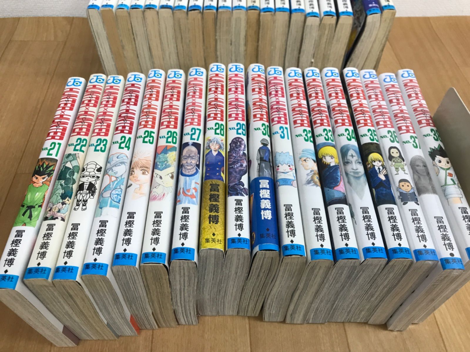 ☆【未開封3冊】ハンターハンター HUNTER×HUNTER 1~38巻 コミック全巻+