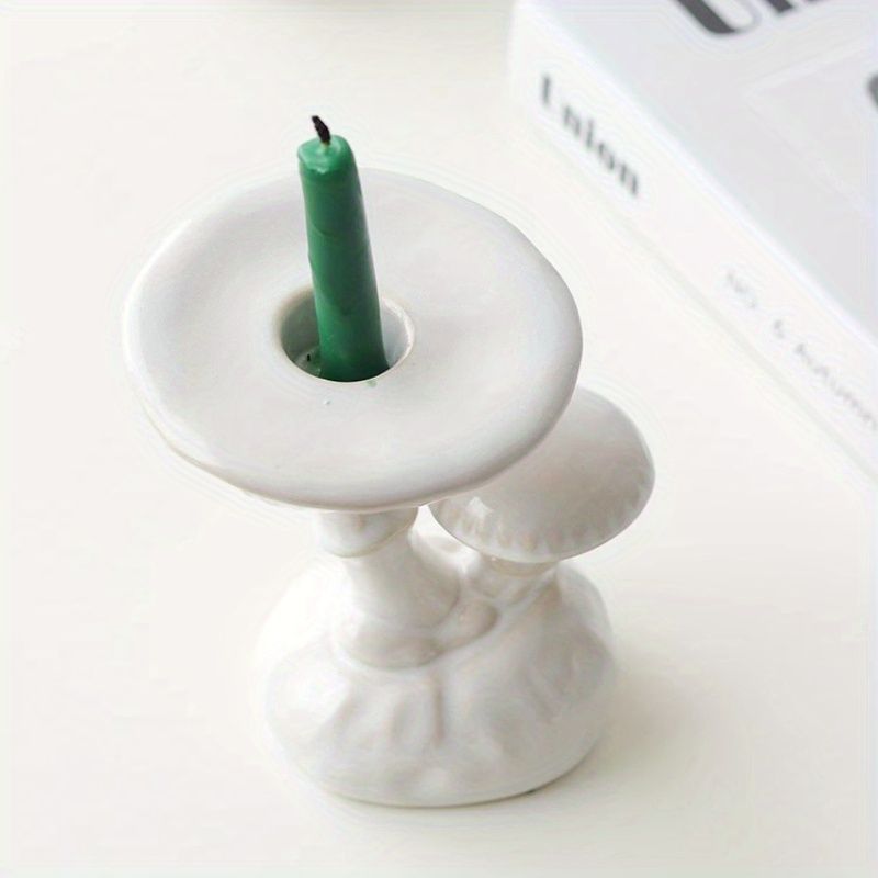 LOEWE キャンドルホルダー キノコデザイン 陶器製 Mushroom wax candleholder | LOEWE Perfumes