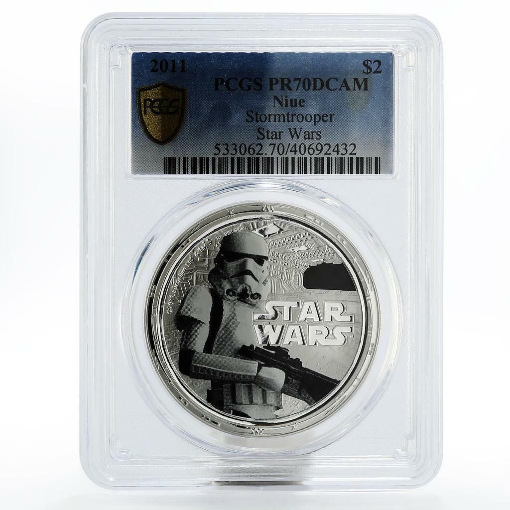 ニウエ発行　2011年　スター・ウォーズ記念銀貨 3枚セット ニウエ発行 2011年 スター・ウォーズ記念銀貨 3枚セット ニウエ発行